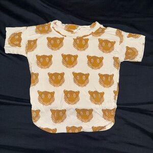 Kate Quinn Tiger Print Bamboo Shirt